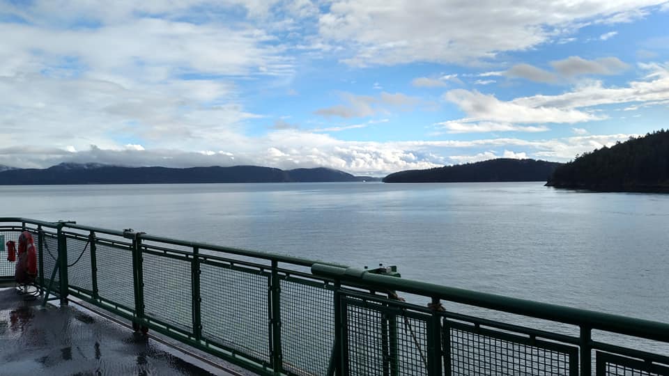 view from ferry